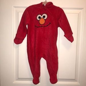 Sesame Street Elmo feetie pjs